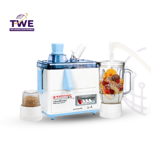 WESTPOINT WF-7201 DELUXE 3-IN-1 JUICER, BLENDER & DRY MILL GRINDER